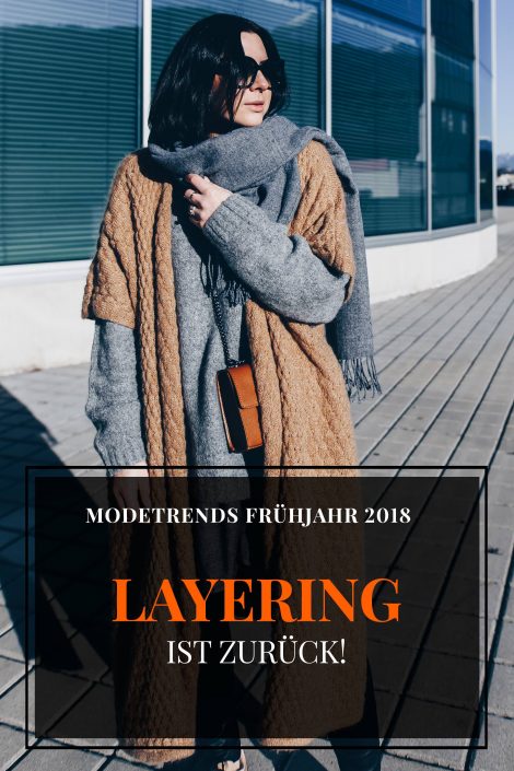 Modetrends Frühjahr 2018: Layering ist zurück! Modetrends Frühjahr 2018: Layering ist zurück!