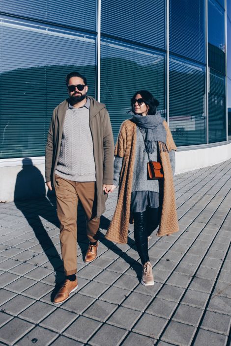 So kombinieren wir Erdtöne im Partnerlook Style! So kombinieren wir Erdtöne im Partnerlook Style!