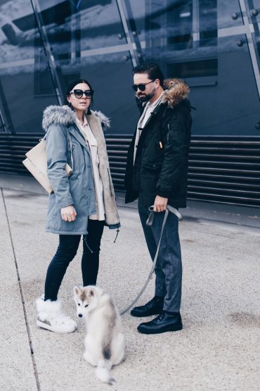 Unser Pärchen Outfit mit Fake Fur Parkas im Sporty-Chic Style! Unser Pärchen Outfit mit Fake Fur Parkas im Sporty-Chic Style!