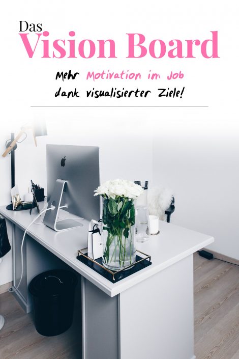 Das Vision Board: Mehr Motivation im Job dank visualisierter Ziele! Das Vision Board: Mehr Motivation im Job dank visualisierter Ziele!