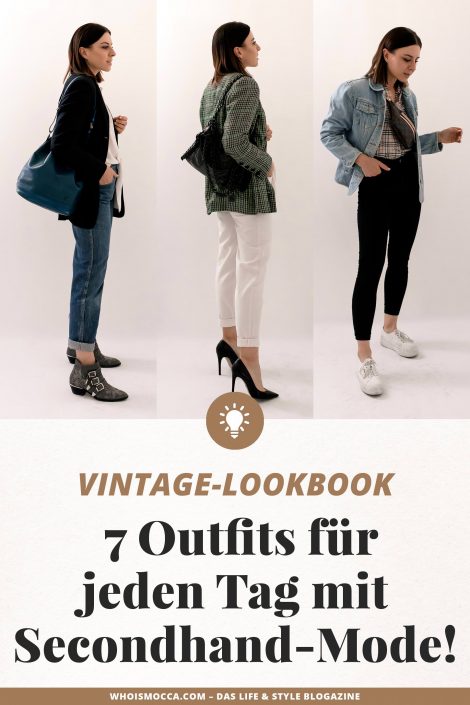 Outfit-Ideen: 7 Outfits für jeden Tag mit Secondhand-Mode! Outfit-Ideen: 7 Outfits für jeden Tag mit Secondhand-Mode!