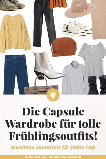 Frühlingsoutfit zusammenstellen? Mit dieser Capsule Wardrobe kein Problem! Frühlingsoutfit zusammenstellen? Mit dieser Capsule Wardrobe kein Problem!