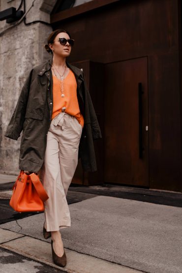 Mein Casual-Chic Outfit mit Culotte und Kaschmirpullover von PETER HAHN Mein Casual-Chic Outfit mit Culotte und Kaschmirpullover von PETER HAHN