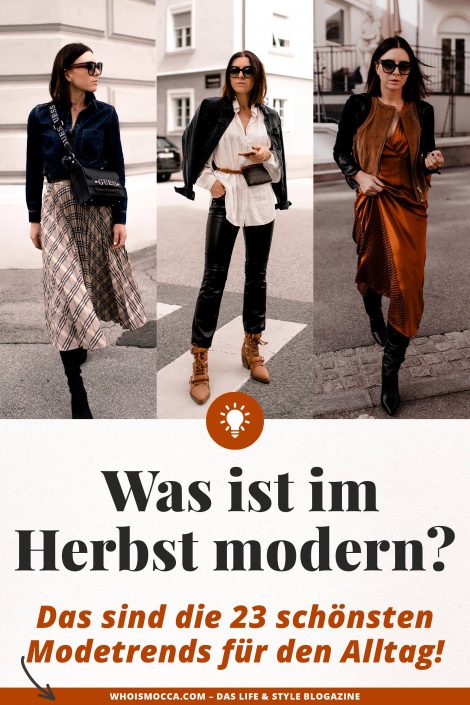 Was ist im Herbst 2019 modern? Das sind die 23 schönsten Modetrends für den Alltag! Was ist im Herbst 2019 modern? Das sind die 23 schönsten Modetrends für den Alltag!