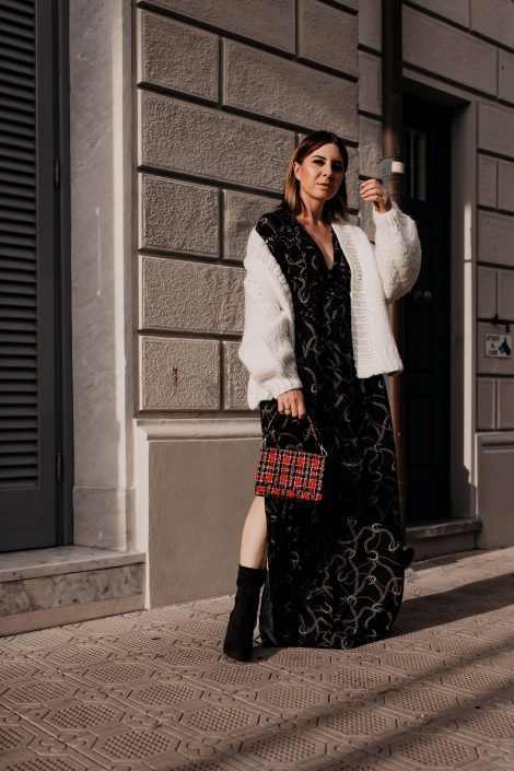 Outfit-Idee, wie du dein Maxikleid im Herbst tragen kannst! Outfit-Idee, wie du dein Maxikleid im Herbst tragen kannst!