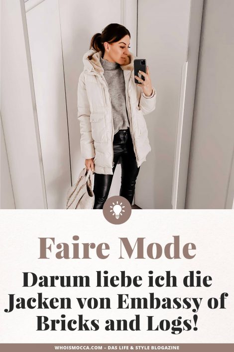 Fair-Fashion: Darum liebe ich die Jacken von Embassy of Bricks and Logs! Fair-Fashion: Darum liebe ich die Jacken von Embassy of Bricks and Logs!