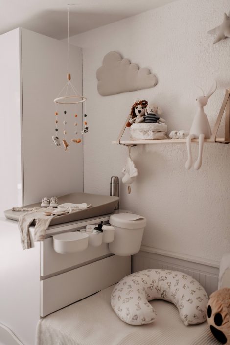 Alles griffbereit: die praktische Einteilung unserer Wickelkommode! Alles griffbereit: die praktische Einteilung unserer Wickelkommode!