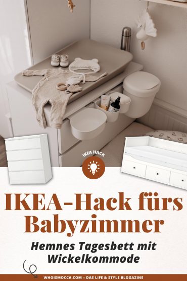 IKEA-Hack fürs Babyzimmer: Hemnes Tagesbett mit Wickelkommode IKEA-Hack fürs Babyzimmer: Hemnes Tagesbett mit Wickelkommode