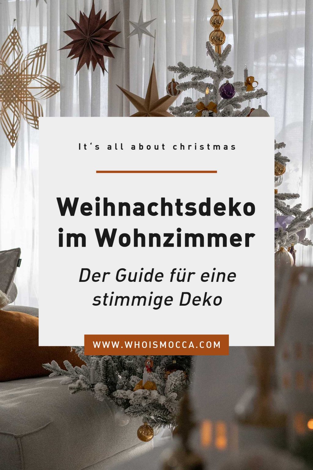 10 Tipps für die perfekte Weihnachtsdeko im Wohnzimmer