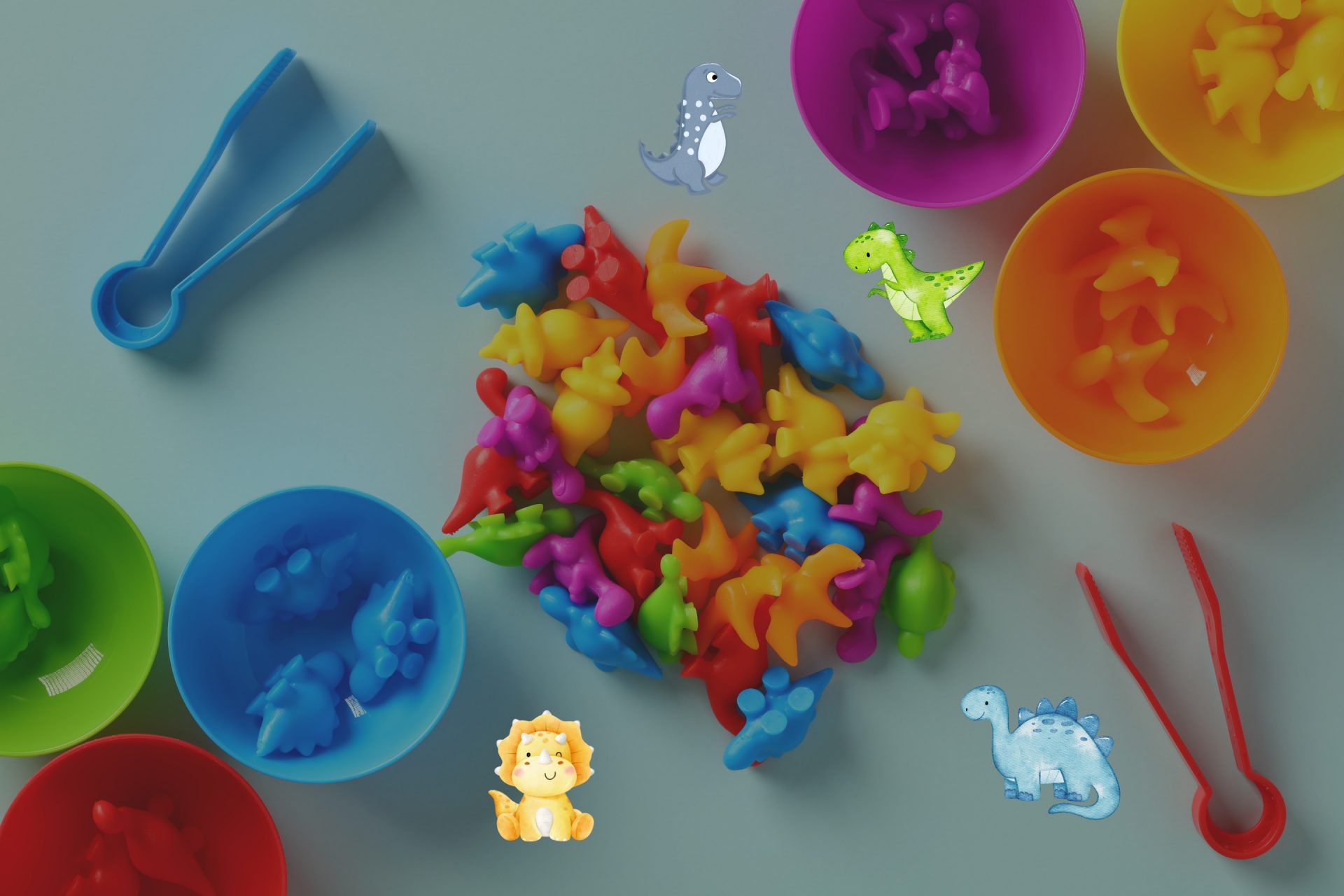 Adventskalender Kinder Dinosaurier Spielzeug Lernset Weihnachten